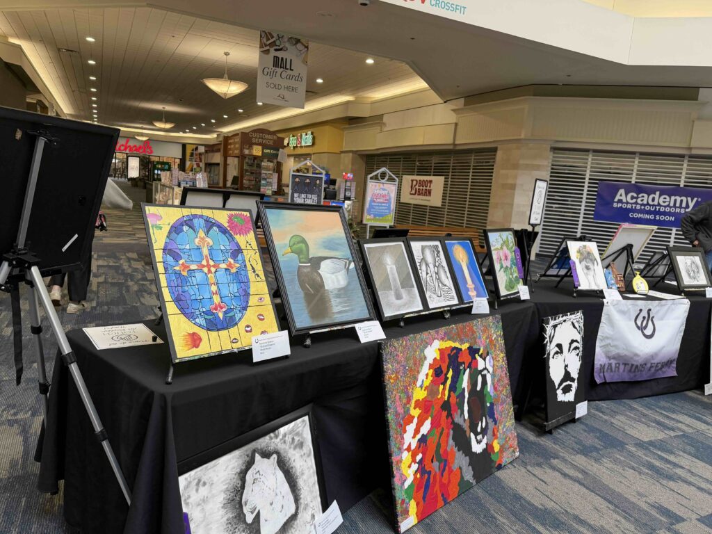 Pieces from multiple Belmont County school districts were on display throughout the weekend, drawing community members and families to the Ohio Valley Mall.