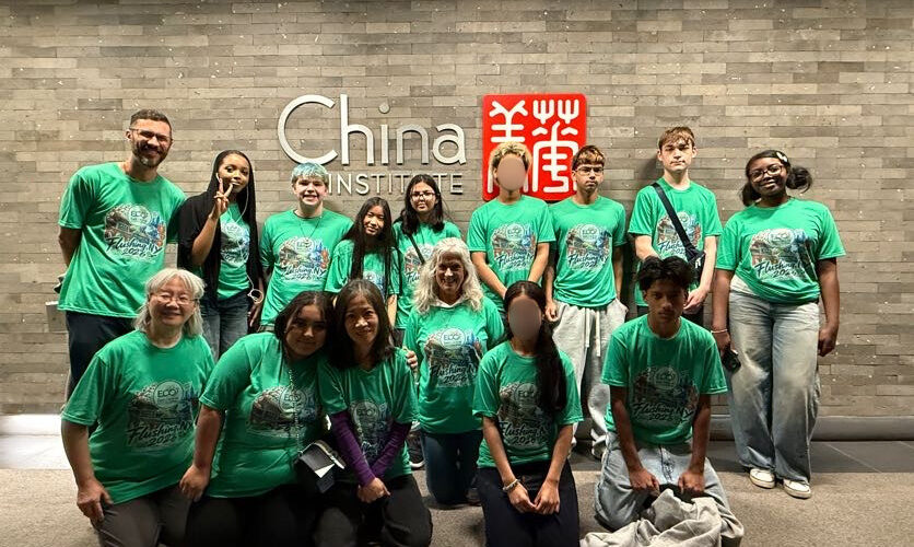 ECOESC Chinese Language Learning Students Immerse Themselves in Chinese Language and Culture On Trip to Flushing, NY